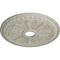 Ekena Millwork Bristol Ceiling Medallion (Canopies up to 3 7/8"), 23 1/2"OD x 3 7/8"ID x 1"P, Pot of Cream Crackle CM23BIPCC - alternate 3